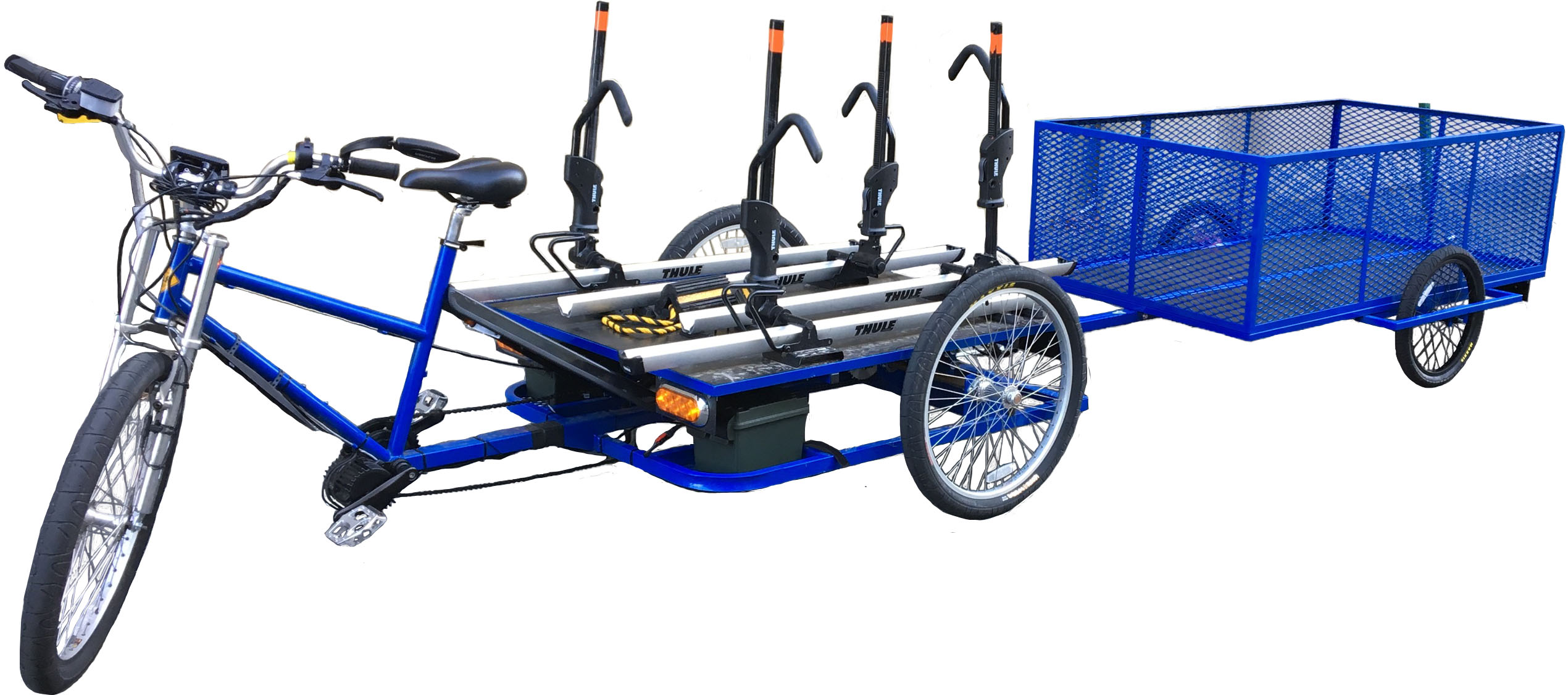 bike share scooter share trailer truck details and sepcs