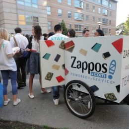 Carry cargo with pedal powered vehicle. Vehicles made by Main Street Mobility